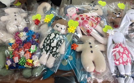 Bölümümüz tarafından üretilen oyuncaklar depremzede çocuklarımıza ulaştırıldı.